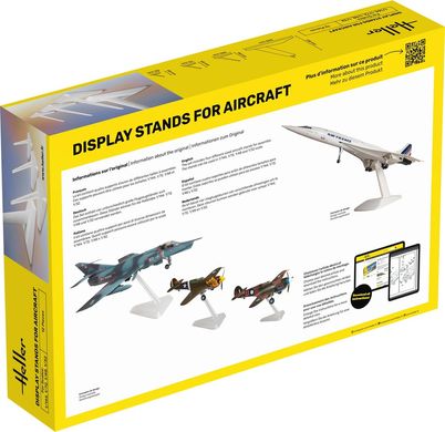 Подставки для моделей самолетов Display Stands For Aircrafts 1/144, 1/72, 1/48, 1/32 Heller 95200