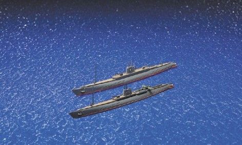 Збірна модель 1/700 підводний човен Submarine I-1 & I-6 04591