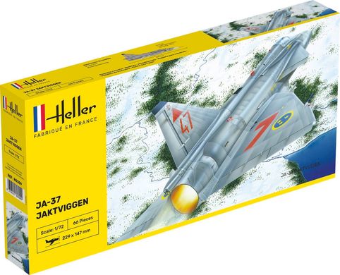 JA 37 Jaktviggen Heller 80309 jet plane 1/72 kit