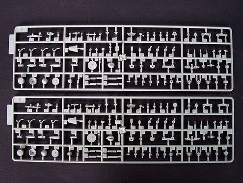 Assembled model 1:700 USSR Navy Kalinin Battle Cruiser Trumpeter 05709