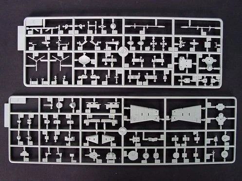Assembled model 1:700 USSR Navy Kalinin Battle Cruiser Trumpeter 05709