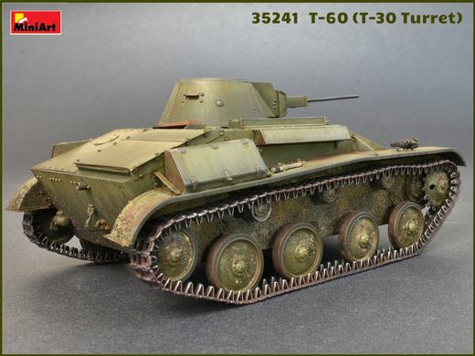 Сборная модель 1/35 Танк Т-60 (БАШТА Т-30) с интерьером MiniArt 35241