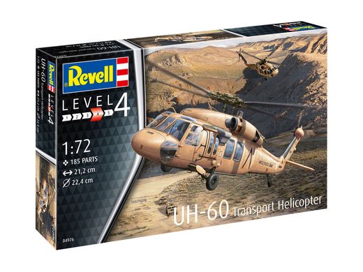 Sikorsky UH-60 Revell 04976 1:72 helicopter model kit
