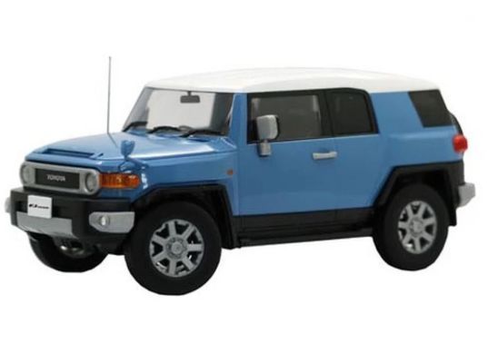 Сборная модель 1:24 автомобиль Toyota FJ Cruiser Smoky Blue C-NX-9 EX-2 Fujimi 06616