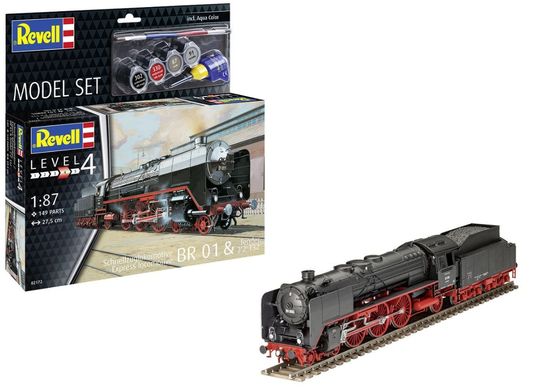 Стартовий набір модель 1/87 потяг Express Locomotive BR01 Revell 62172