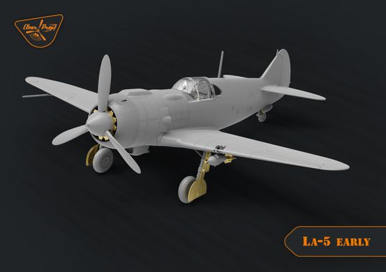Prefab model 1/72 aircraft La-5 (early version) Clear Prop CP72014