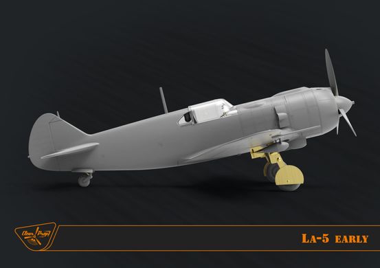 Prefab model 1/72 aircraft La-5 (early version) Clear Prop CP72014