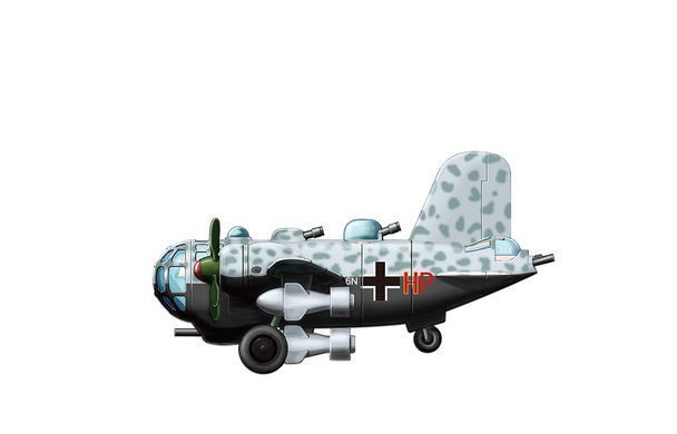 Сборная модель самолета He 177 Bomber Meng Model mPLANE-003