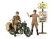 Figures 1/35 British Military Courier with Motorcycle BSA M20 w/MP Tamiya 35316