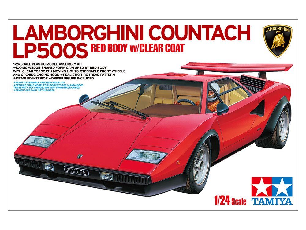 Revell lamborghini store countach lp500s