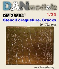 DAN Models 35554 1/35 crack stencil, craquelure