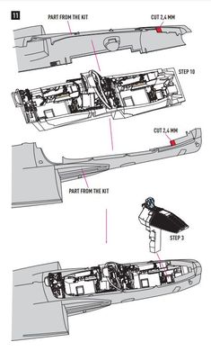 Масштабна модель 1/32 кабіна Mirage 2000B Детальна версія для комплекту Kitty Hawk / Zimimodel Reskit RSU32-0139, В наявності