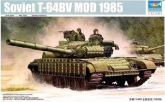 Сборная модель 1/35 Танк Т-64БВ T-64BV MOD 1985 Trumpeter 05522