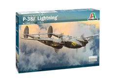 Сборная модель 1/72 истребитель P-38J Lightning Italeri 1446