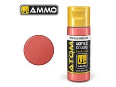 Acrylic paint ATOM Imperial Red Ammo Mig 20030