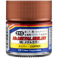 Нитрокраска Mr.Metal Color Copper metallic Mr.Hobby МС215