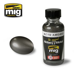 Алкідна фарба металік Steel (Сталь) Ammo Mig 8213
