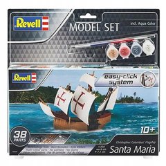Стартовый набор для моделизма 1/350 корабля Model Set Santa Maria Easy Click Revell 65660