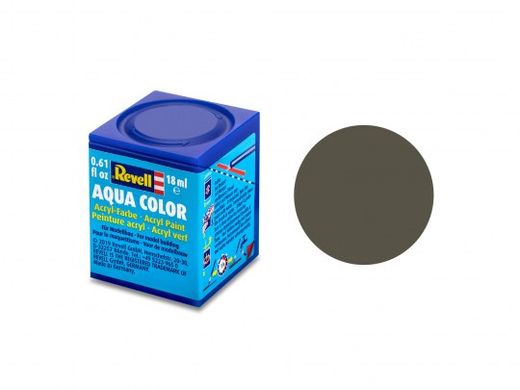 Акрилова фарба NATO-Olive, матовий, 18 мл. Aqua Color Revell 36146