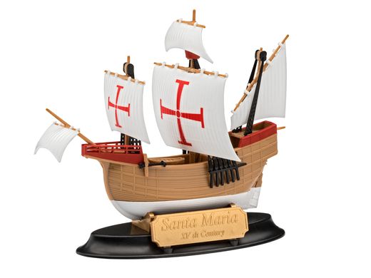 Стартовий набір для моделізму 1/350 корабля Model Set Santa Maria easy click Revell 65660