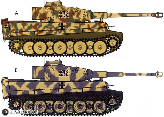 Збірна модель 1/35 танк Tiger I 'Early Version' Airfix A1363