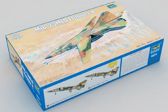 Сборная модель 1/32 истребитель МиГ-23 МЛД "Флоггер-К" Trumpeter 03211