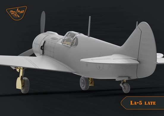 Prefab model 1/72 aircraft La-5 (late version) Clear Prop CP72015