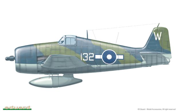 Збірна модель 1/48 літак Hellcat Mk.II Weekend Edition Eduard 84134