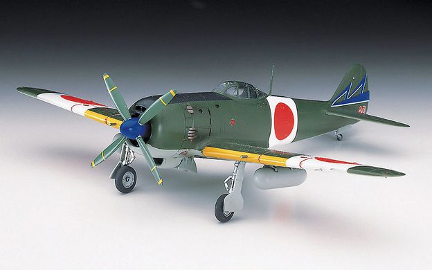 Збірна модель 1/72 винищувач японської армії Nakajima Ki-84 Hayate Frank Hasegawa A04 00134