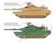 Assembled model 1/35 tank U.S. Army M1A2 V2 Tusk II Academy 13504
