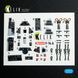 3D stickers 1:72 for F-14A Tomcat (Academy) Kelik K72222