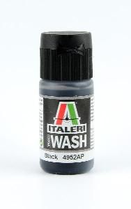Акриловая смывка черная Italeri 4952AP