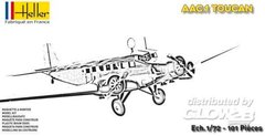 Сборная модель 1/72 Винтовой самолет AAC.1 Тукан Heller 80359