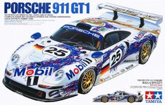 Сборная модель1/24 автомобиль Porsche 911 GT1 #25 Mobil 1 Tamiya 24186