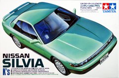 Сборная модель автомобиля 1/24 S13 Nissan Silvia K's 1988 г. Tamiya 24078