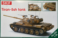 Assembled model 1/35 Tank "Tiran-5Sh" SKIF 236
