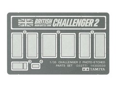 Набір деталей 1/35 для фототравлення Challenger 2 Tamiya 35277