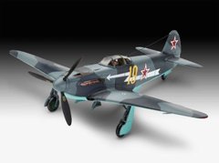 Збірна модель Радянський одномоторний літак-винищувач Yakovlev Yak-3 Revell 03894