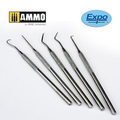 Set of stainless steel tools 5 pcs Stainless Hook & Pick Set Expo tools 70839