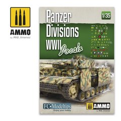 Decals 1/35 Panzer Divisions WWII 1/35 Panzer Divisions WWII Decals Ammo Mig 8061, In stock