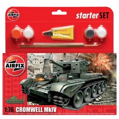 Стартовый набор сборной модели танка Cromwell MkIV Starter set Airfix A55109 1:76