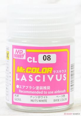 Paint for figures Mr. Color Lascivus (18 ml) Nuts White CL08 Mr.Hobby CL08