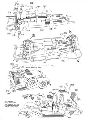 Сборная модель 1/72 бронированный кабриолет для рейхсканцлера Mercedes-Benz 770K ACE 72577