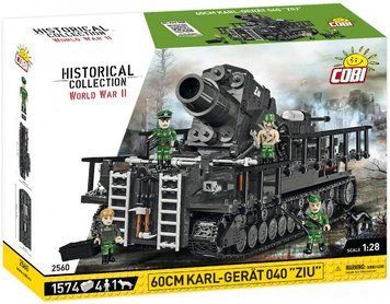 Training Constructor Self-propelled mortar Karl 1:28, 1574 parts COBI 2560