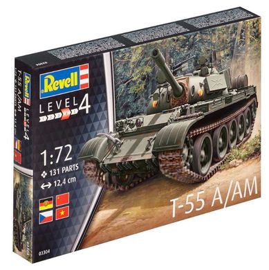 Сборная модель танка T-55A Revell 03304 1:72