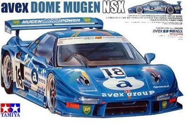 Збірна модель 1/24 автомобіль Avex Dome Mugen NSX JGTC 1997 Tamiya 24193