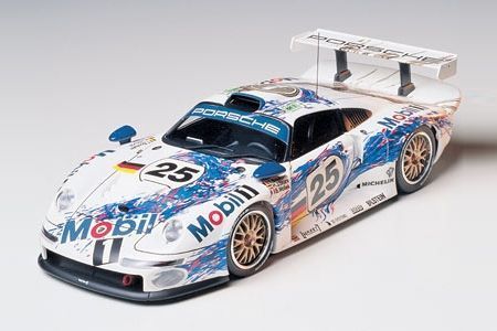 Збірна модель1:24 автомобіль Porsche 911 GT1 # 25 Mobil 1 Tamiya 24186
