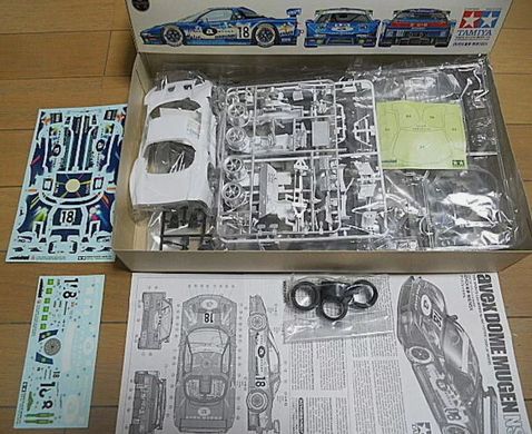 Збірна модель 1/24 автомобіль Avex Dome Mugen NSX JGTC 1997 Tamiya 24193