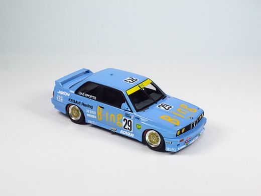 Assembled model 1/24 car BMW M3 E30 Gr. A 1990 Fuji InterTEC Class Winner NuNu PN24019