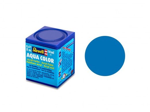 Acrylic farba blue, matte, 18 ml, Aqua Color Revell 36156